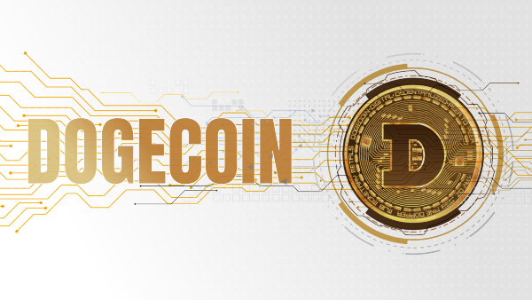 text that says "dogecoin"